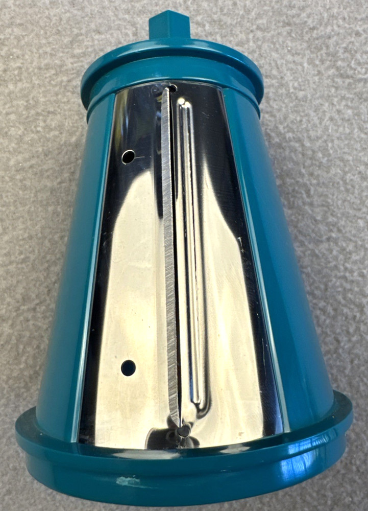 Presto Professional Salad Shooter Plus Replacement Part Thin Slice Cone Teal