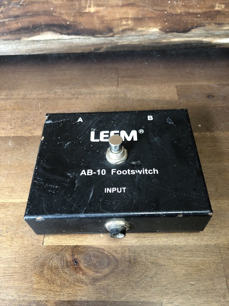 LEEM PEDAL  AB-10 FootSWITCH