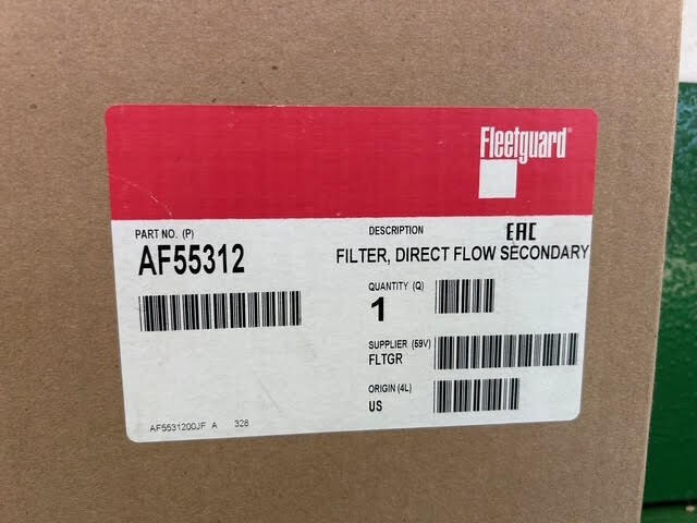 Fleetguard AF55312 Direct Flow Secondary Filter New