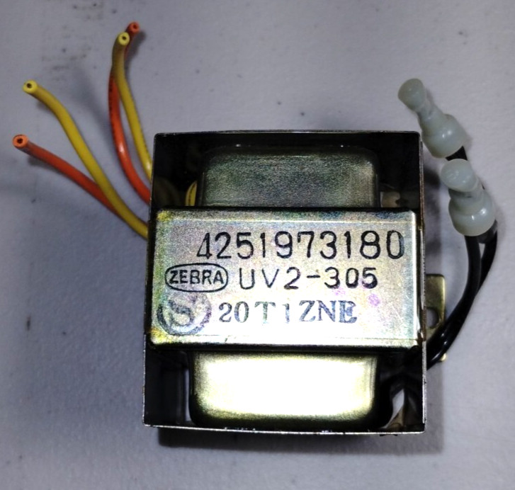ZEBRA Power Transformer 4251973180 UV2-305