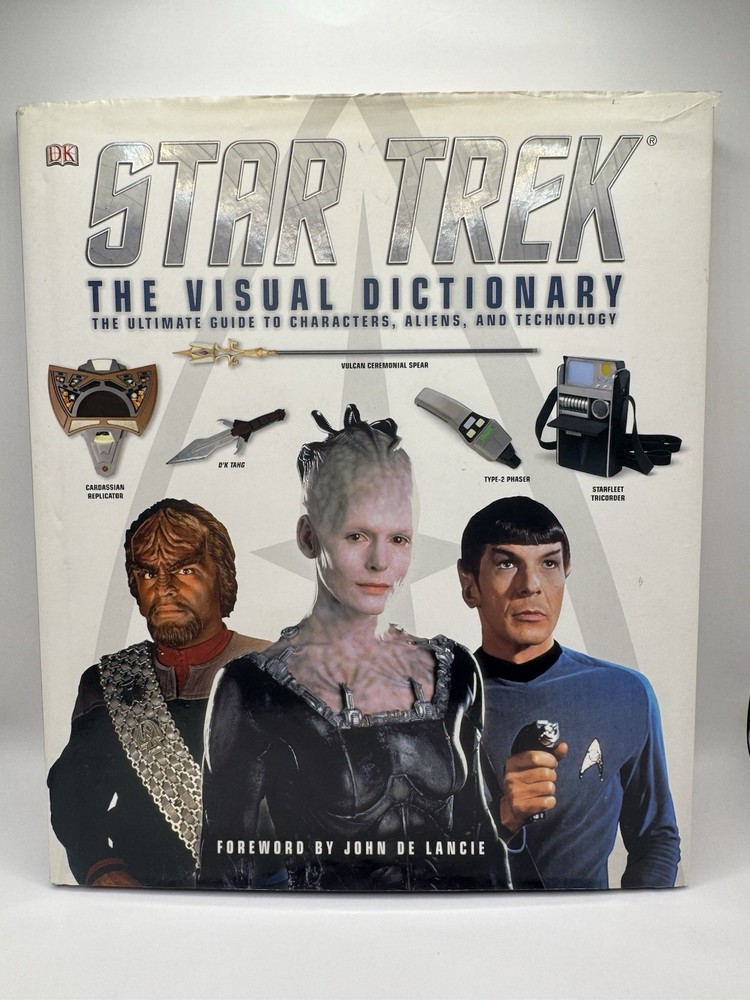 “STAR TREK VISUAL DICTIONARY” DK 1st Ed Hardcover 2013 MINT!