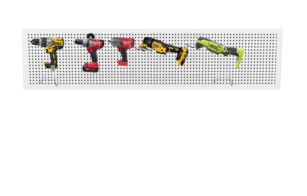 24 Pack Heavy Duty Pegboard Hooks Tool Hooks Drill Holder for Power Tools