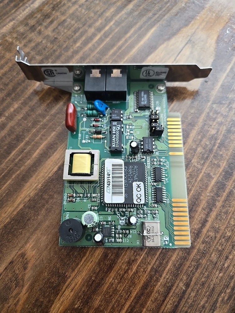 Vintage Best Data Fax 14400 Modem, Internal Version