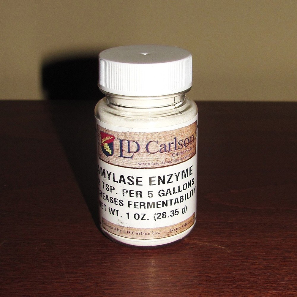 AMYLASE ENZYME 1oz MOONSHINE STILL MASH METHOD FOR STARCHY CORN RICE POTATO WASH