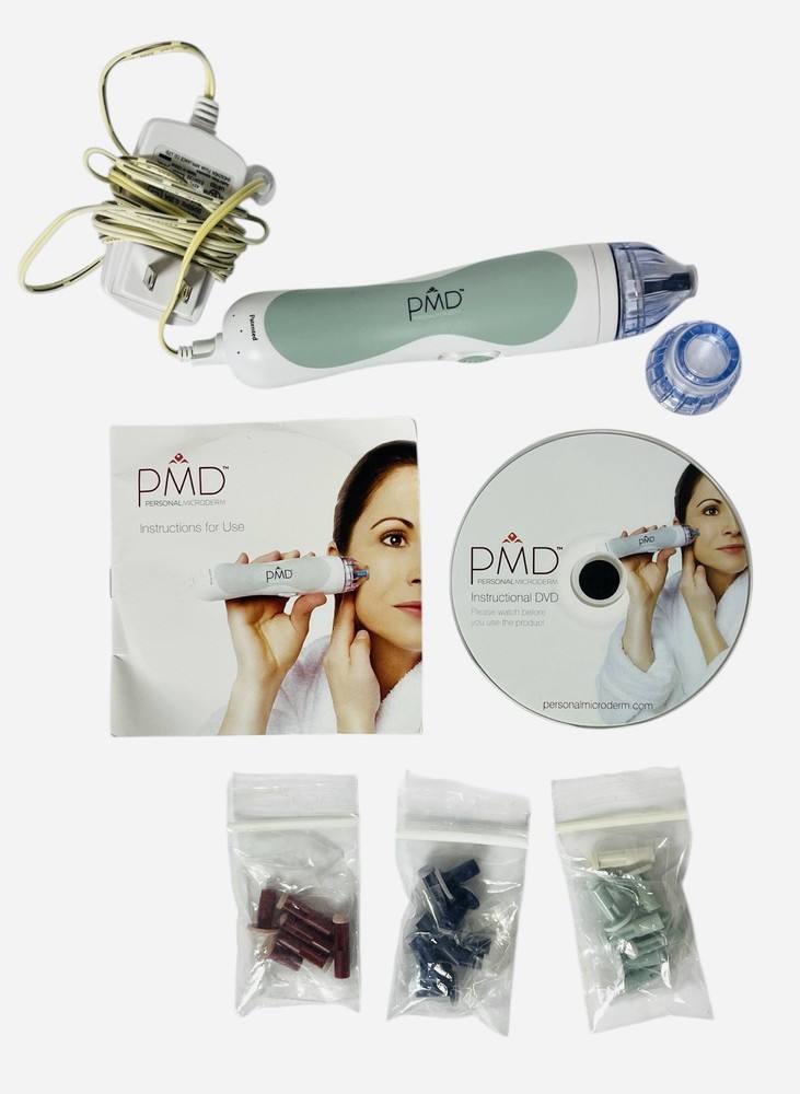 PMD Personal Microderm Anti-Aging Microdermabrasion Blue -Excellent