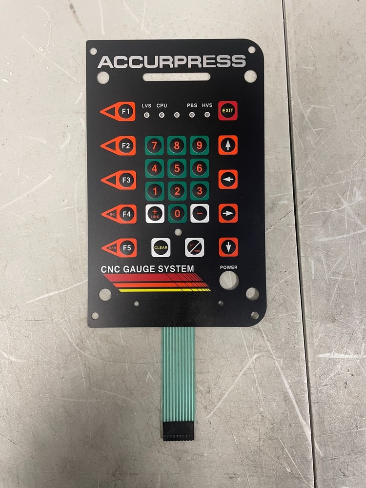 Accurpress CNC Gauge System Keypad NEW