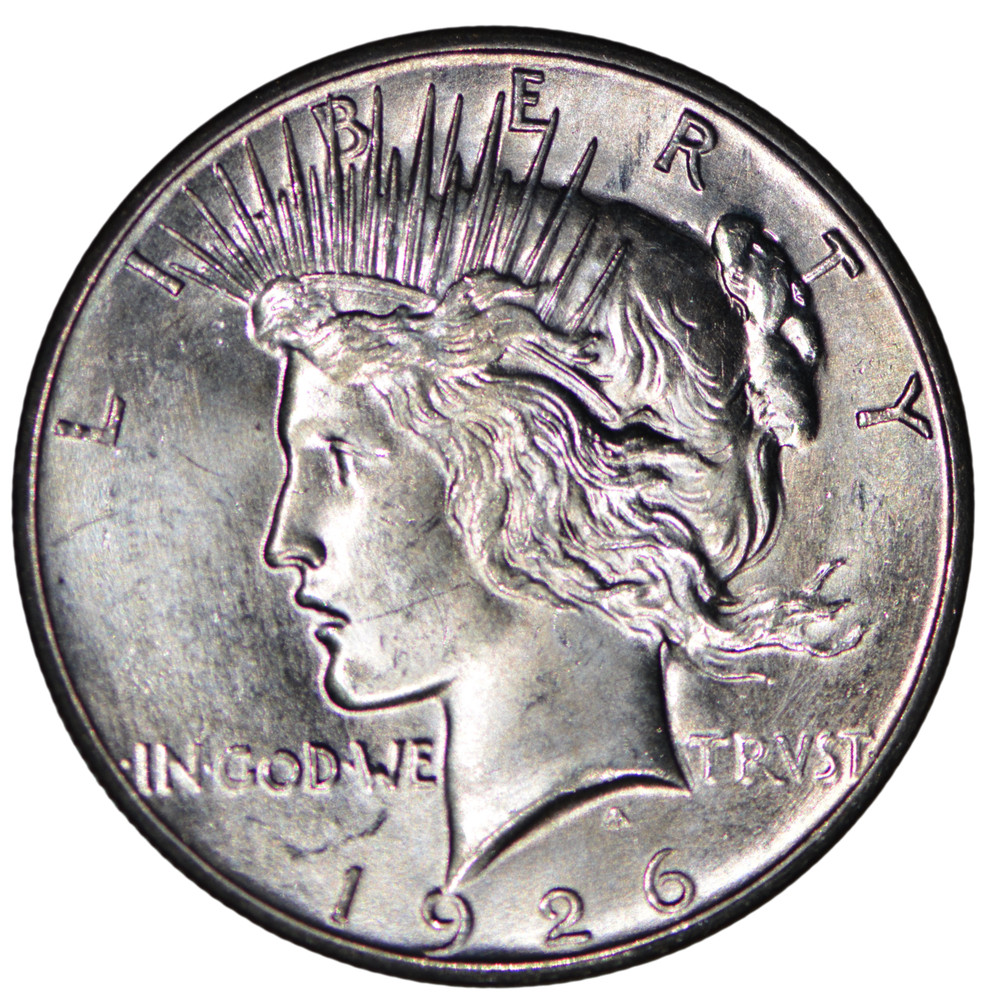 1926-S Peace Silver Dollar ~ Uncirculated