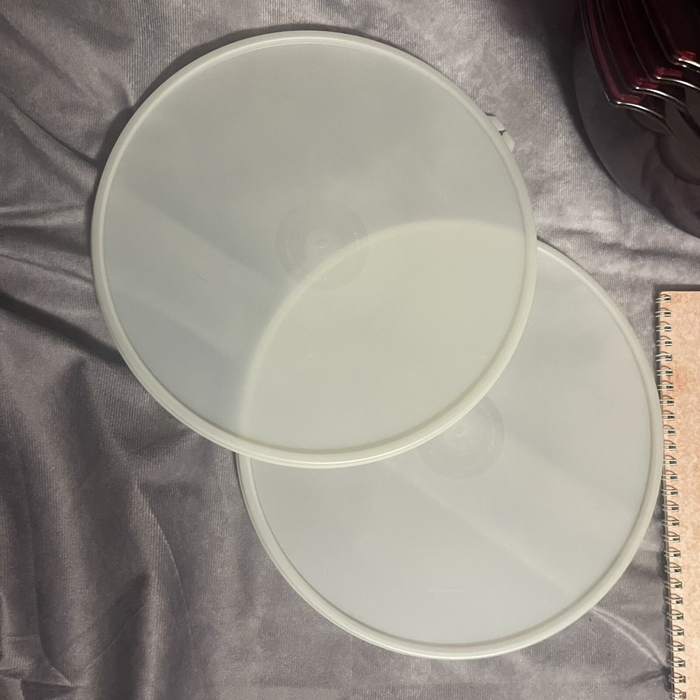 Tupperware Tupperwave 6 Pc Set + 2 Cookbooks Microwave Stack Cooker Cranberry