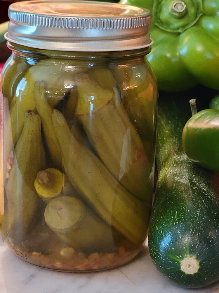 HS RANCH Spicy Pickled Okra (2) 16oz Jars