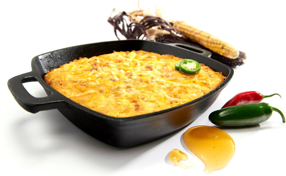 91658 Cast Iron Square Pan