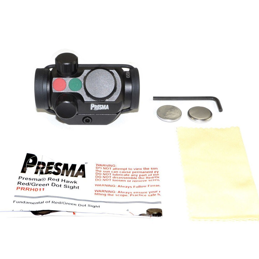 Presma® Red Hawk Series Compact Reflex Red/Green Dot Scope