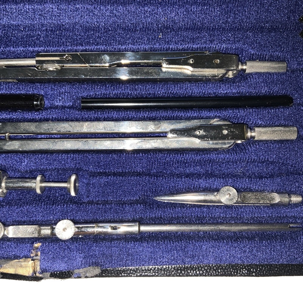 Vintage Drafting Tool Set Kit Made in West Germany Model K 560
