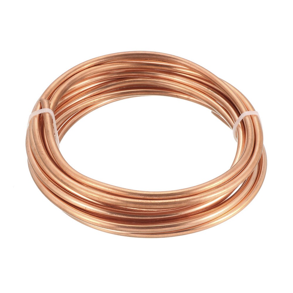 Refrigeration Tubing 3.5mm OD 2.5mm ID 9.8Ft Length Copper Tubing Coil