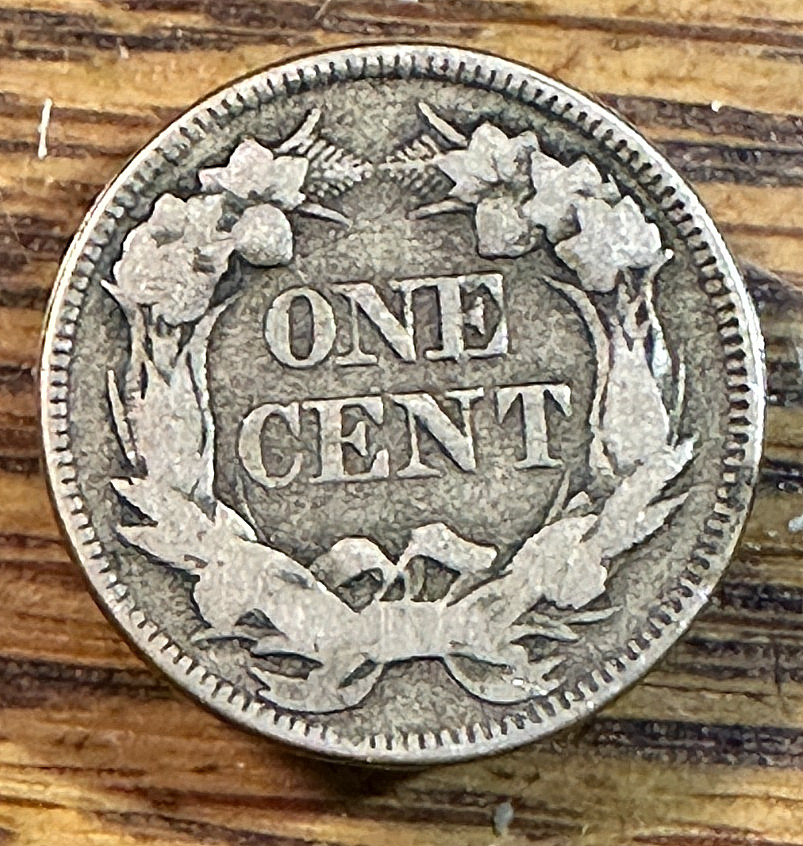 1857 Flying Eagle Cent Nice Original Fine CHRC