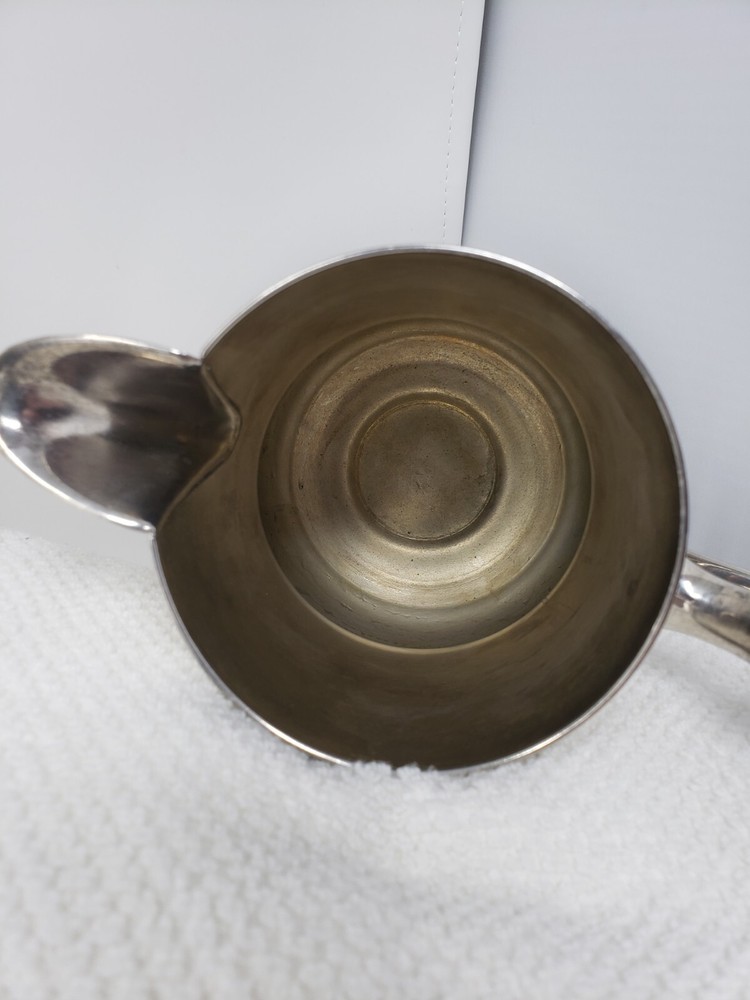 "National Silver" Silver On Copper Silverplate Beverage Pitcher EXCELLENT!