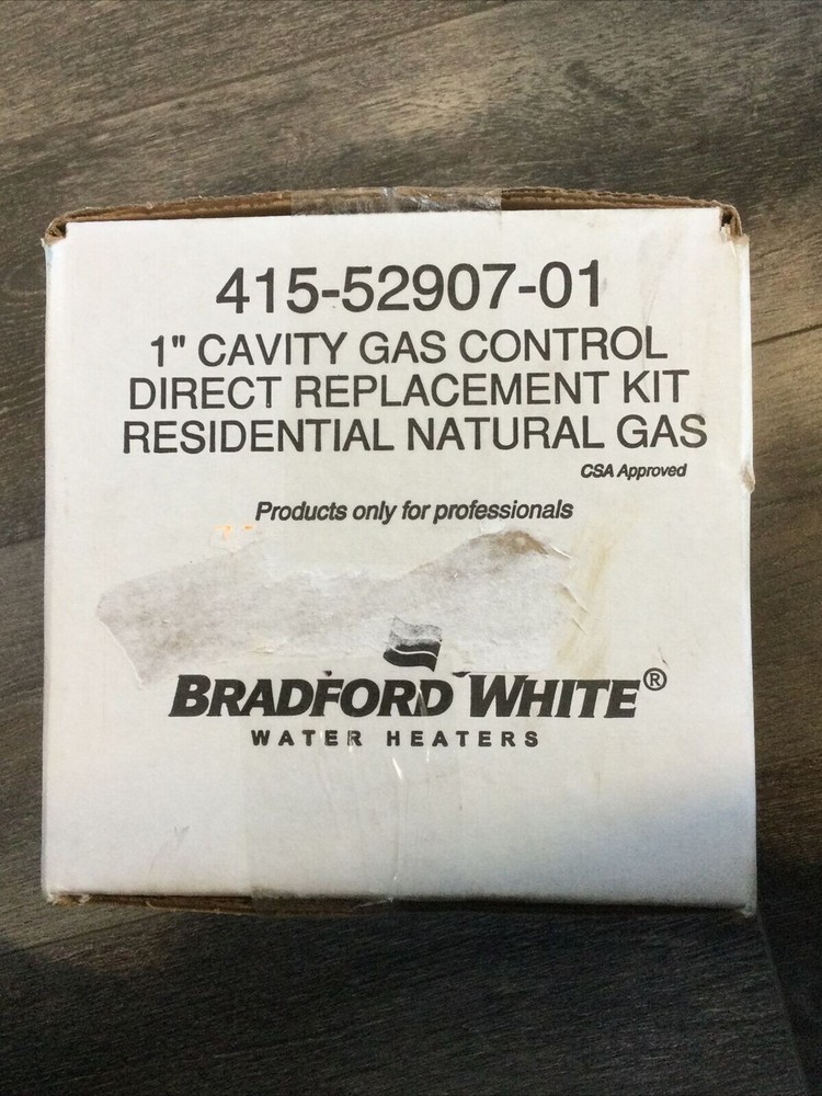 Bradford White 1" Cavity Gas Control Direct Replacement Natural Gas 415-52907-01