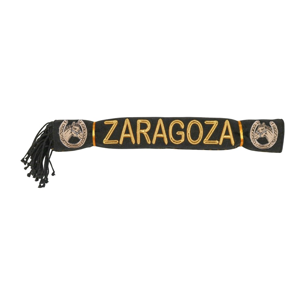 Zaragoza Black Charro Saddle Sarape