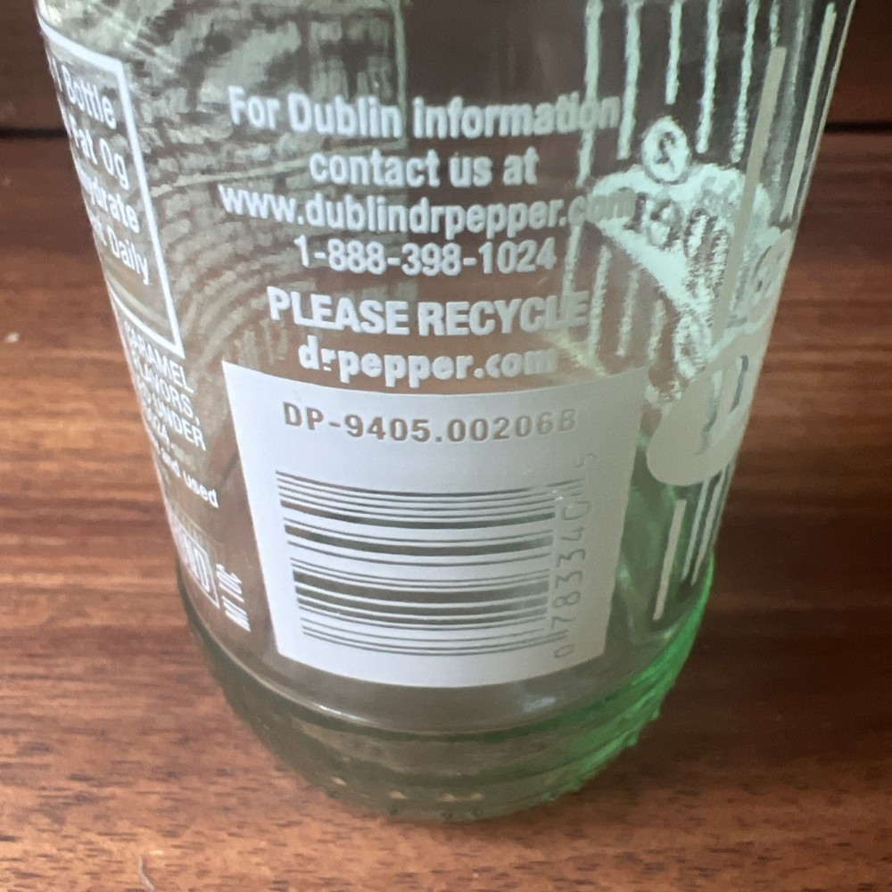 Dr Pepper Bottle Dublin Texas