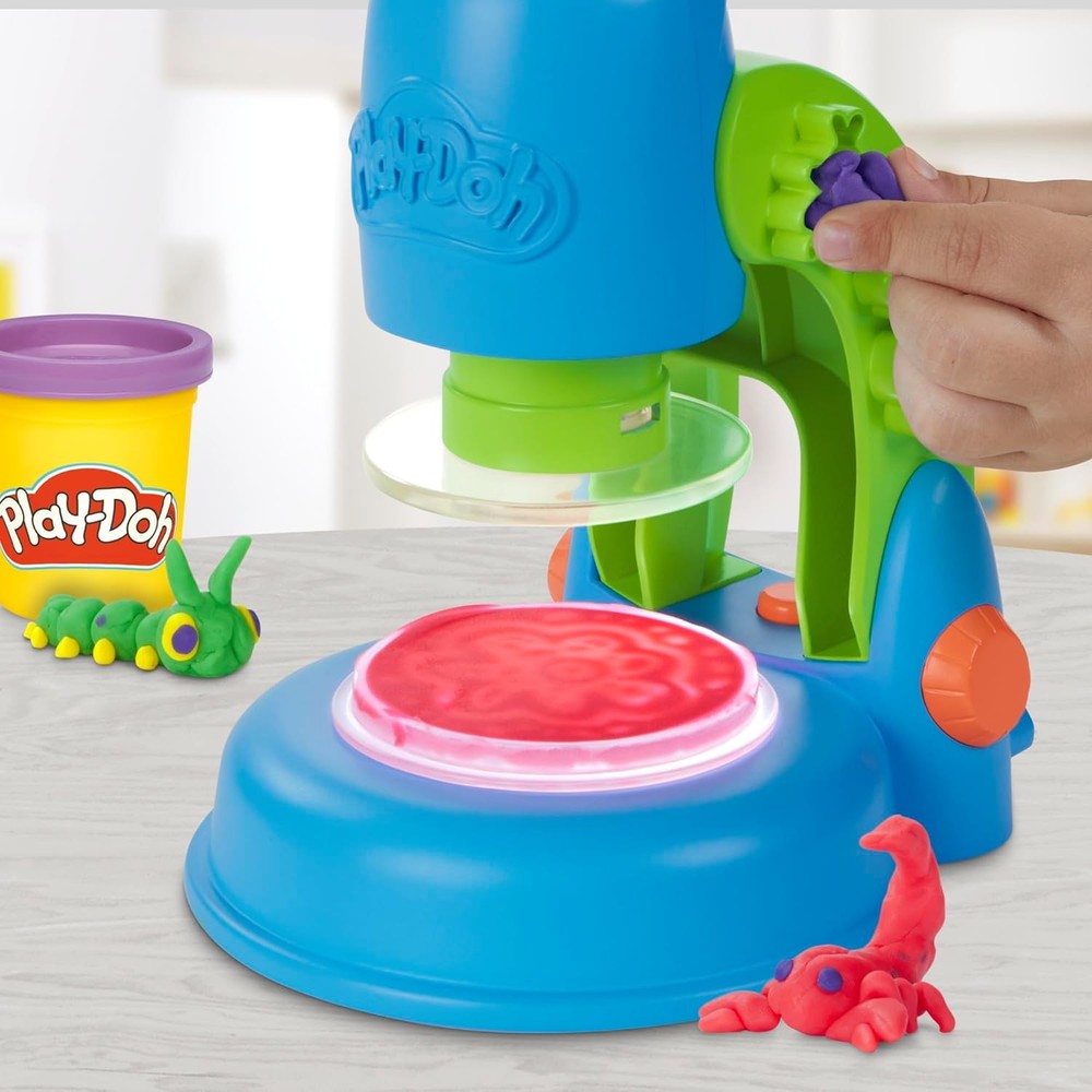 Play-Doh Light & Look Microscope Playset