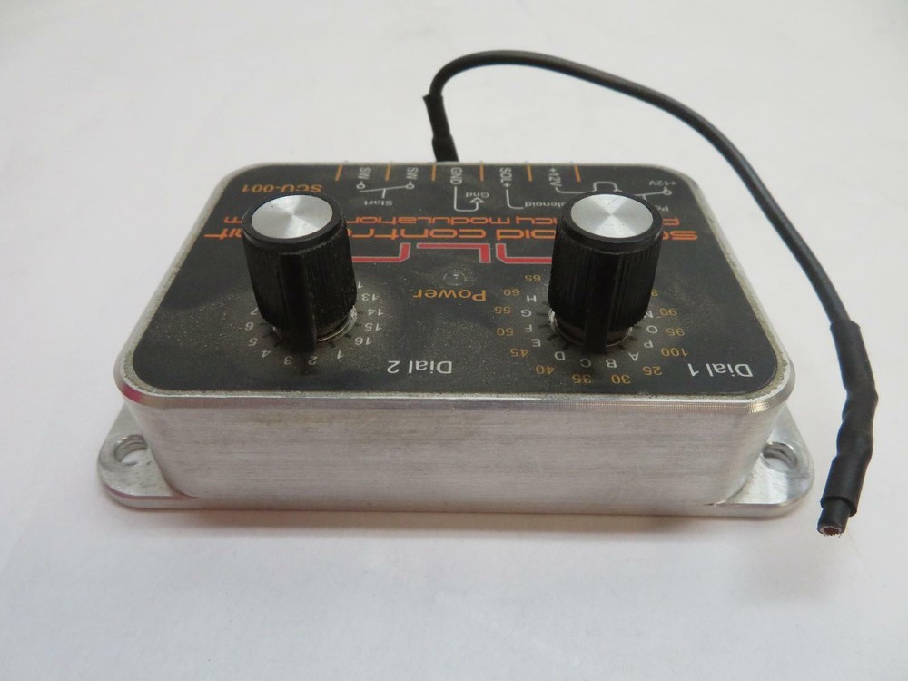 NLR SOLENOID CONTROL UNIT SCU-001 FREQUENCY MODULATION SYSTEM 2 DIALS