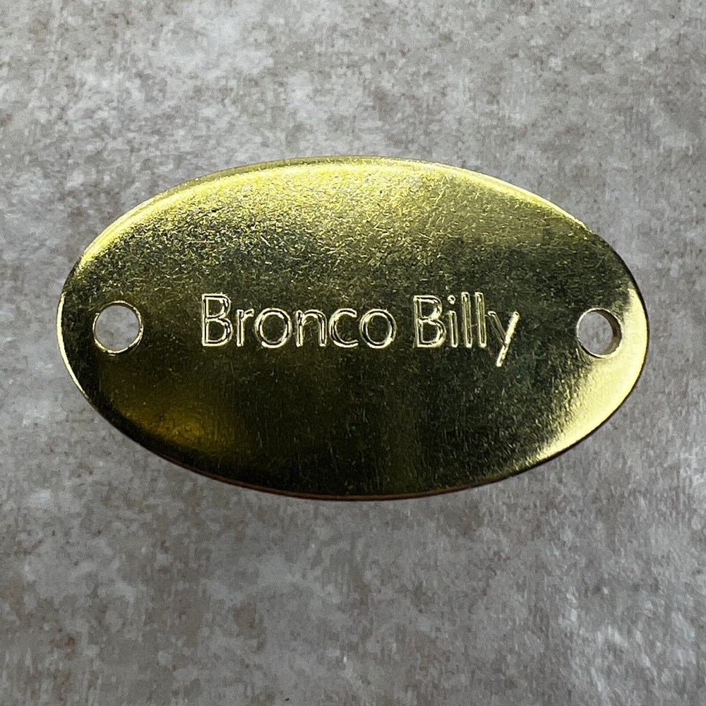 Custom Engraved Tags Personalized NAME PLATE Tags ID Tag BRASS RUSTIC OVAL MINI