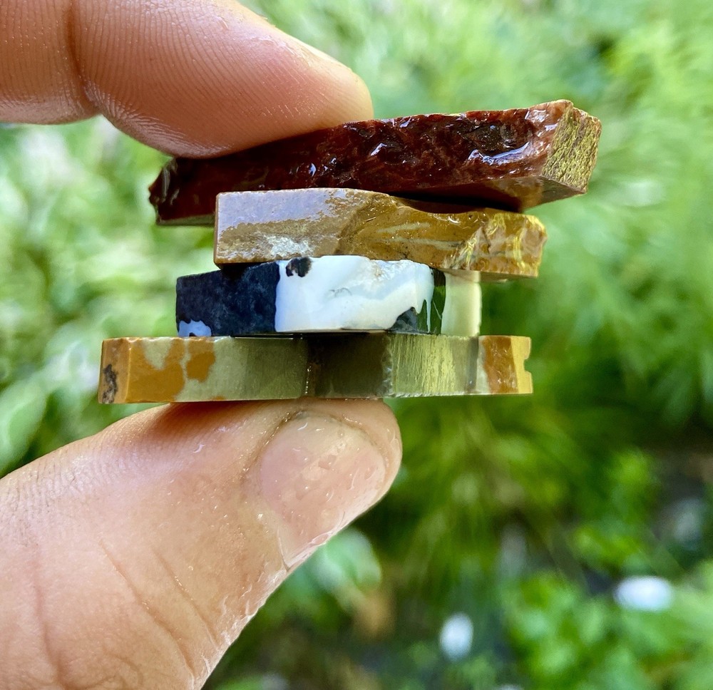 Mini Slabs Lapidary Wholesale 4 Pc