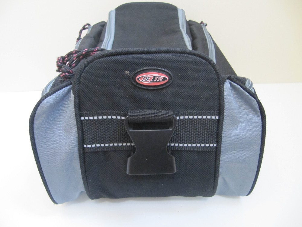 DELTA Trunk Bag Black & Beam Rack Klick Fix/Quick Release.
