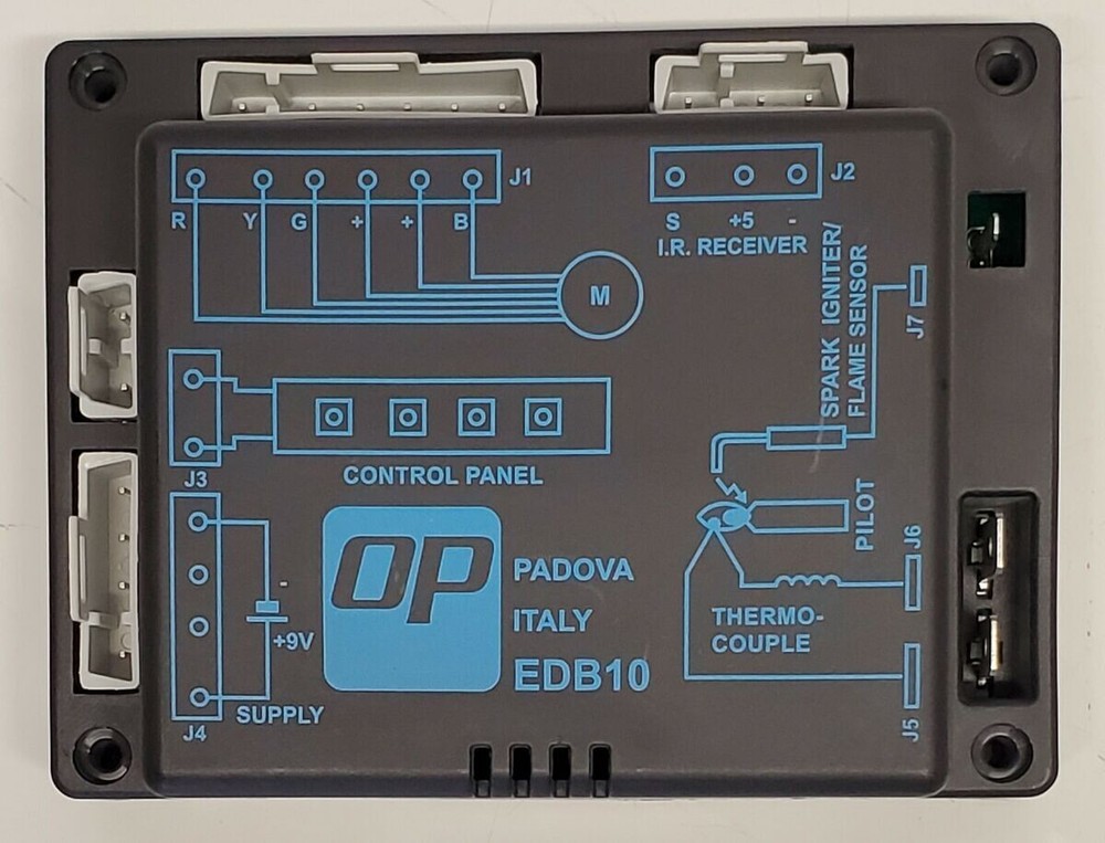 Sit Controls EDB10 Gas Fireplace Remote Control Panel Receiver