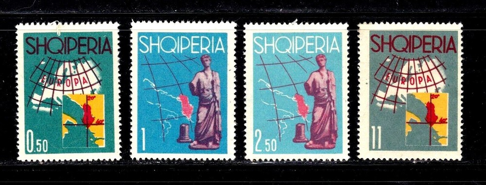 Albania     630 - 633    MH OG
