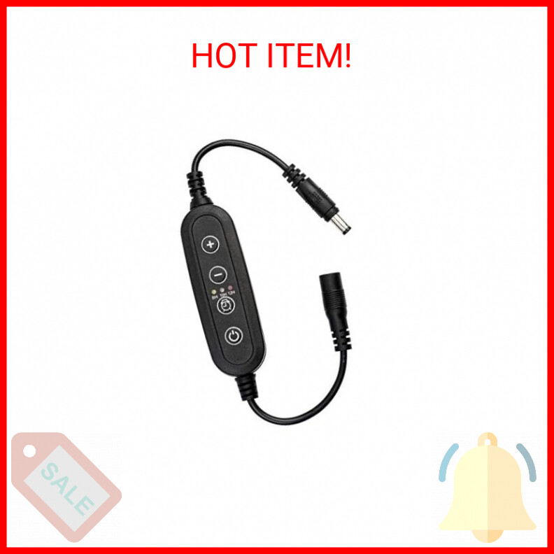NICREW Aquarium Light Timer&Dimmer, Easy to Program Fish Tank Light Controller