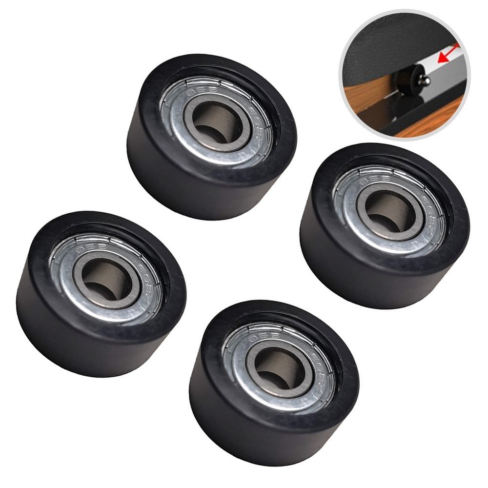 Smooth Rolling Replacement Wheels For Rowing Machines High Load Capacity