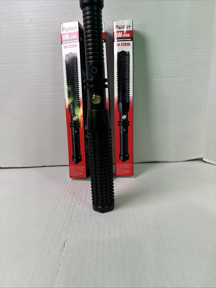 2 Self Defense Flashlights  1W+COB