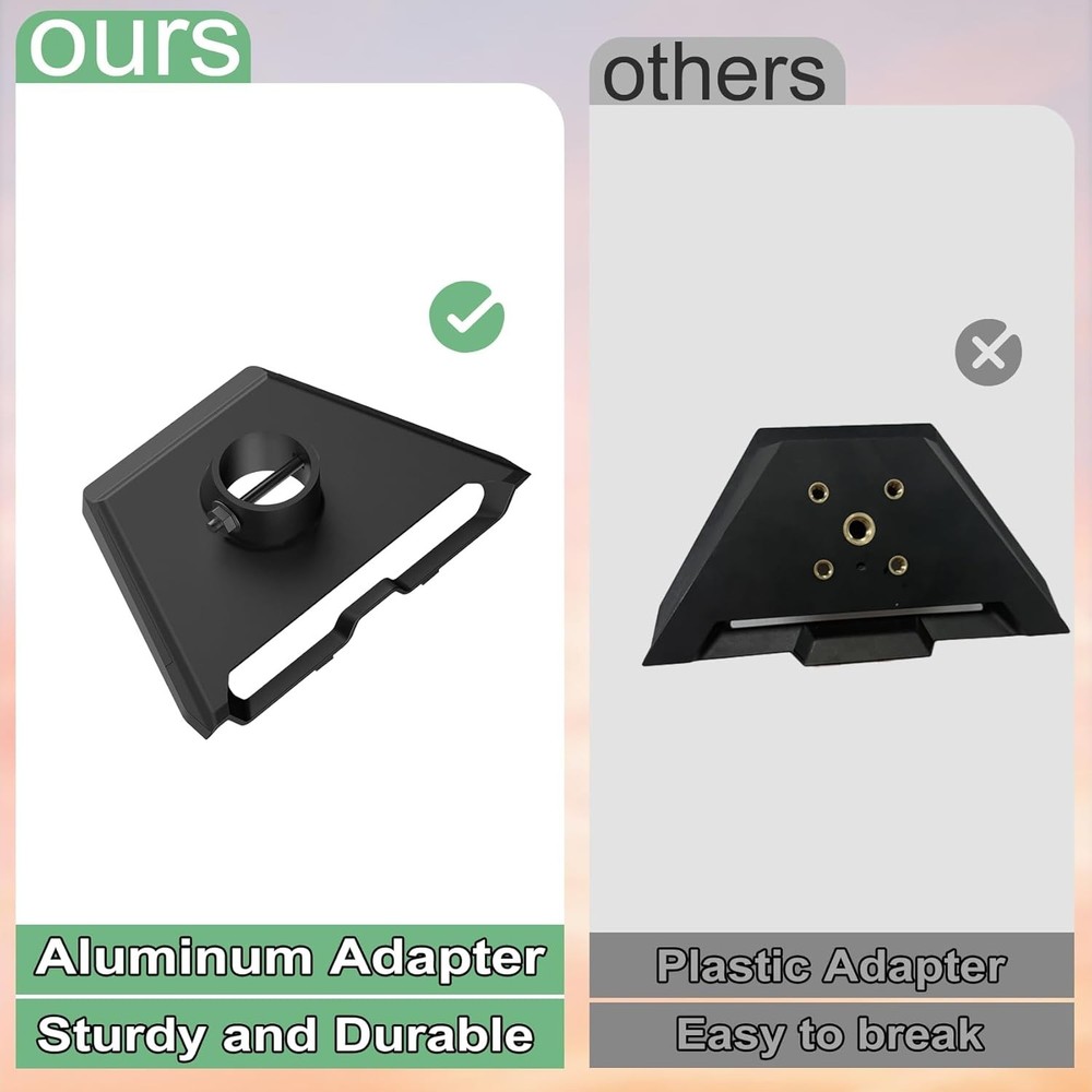 Robust Gen 3 Starlink Mounting Solution - Adjustable Durable Aluminum Design