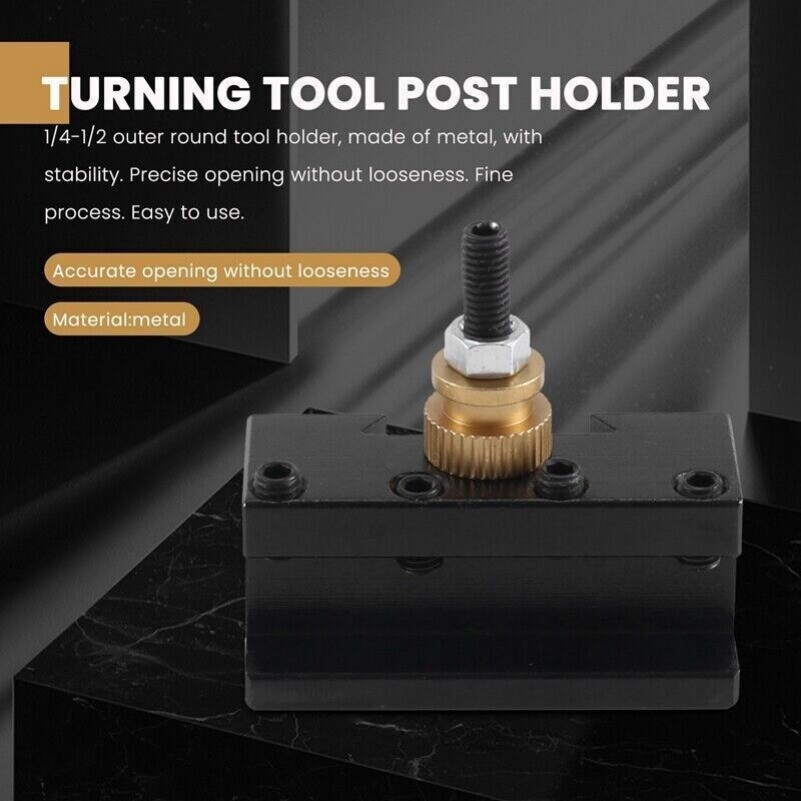 6PCS Tooling Package Lathe Change Tool Post & Holders Multifid Tool---