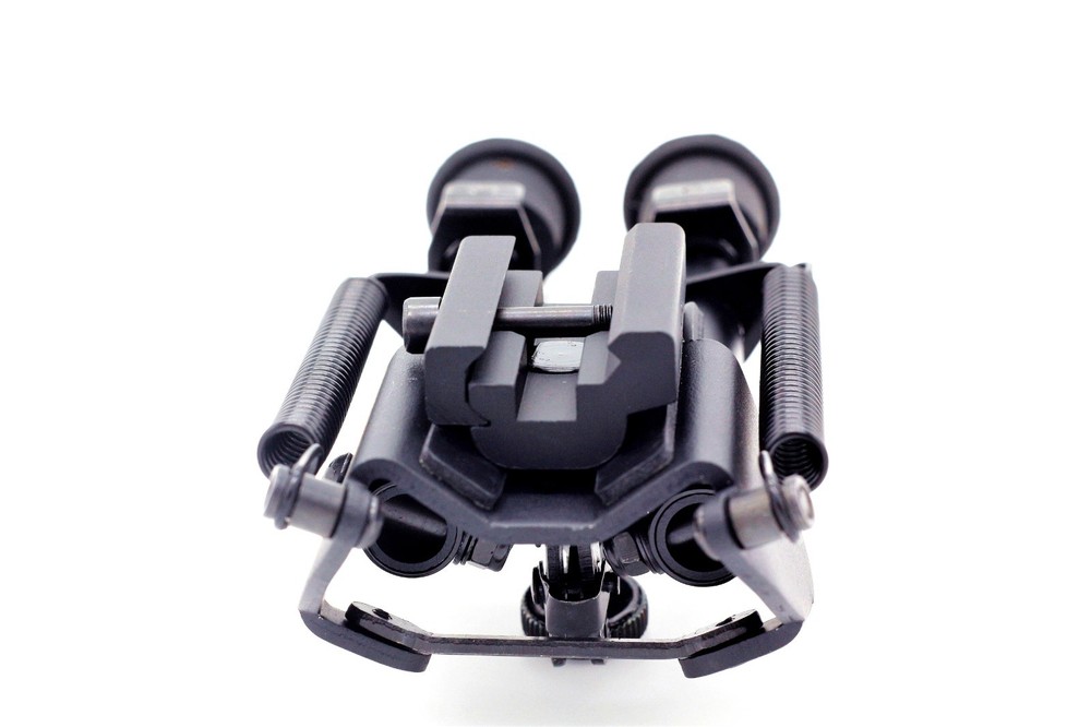 ACTIVE-8 6,9" Rifle Bipod Gun Accessori Adjustable Spring Return with Adapter