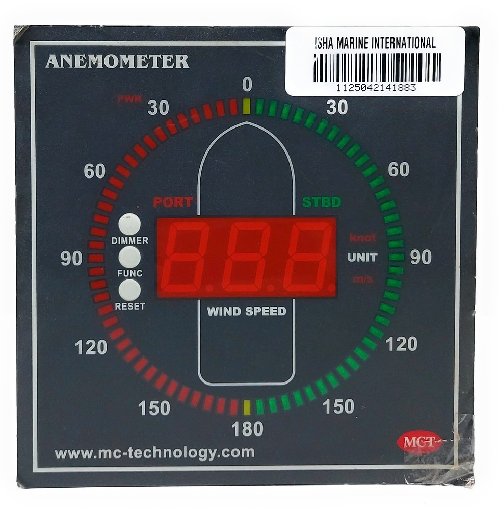 MC Tech MC1-DAS Anemometer Indicator 141883