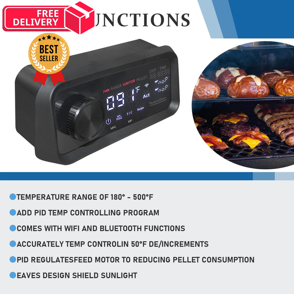 Replacement 80146 Digital Pit Boss 80146 PID Control Board, black