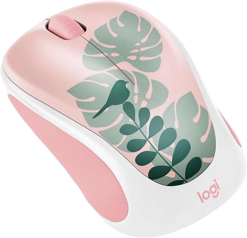 Logitech Design Collection M317c Wireless Optical Mouse - Chirpy Bird (no box)