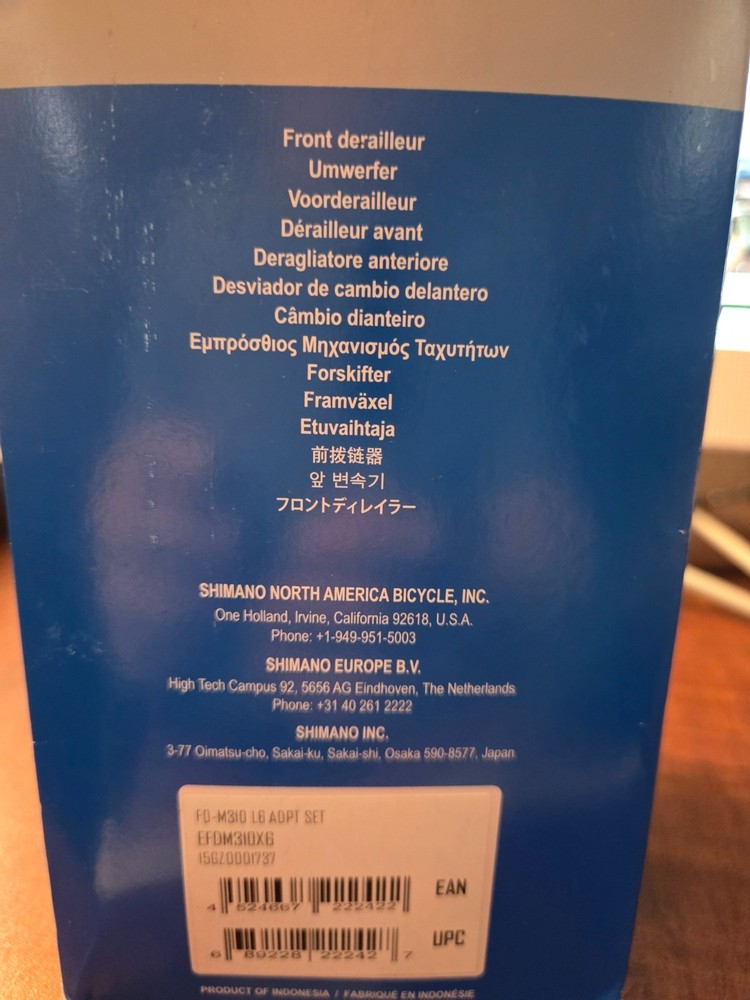 Shimano FD-M310-6 Front Derailleur