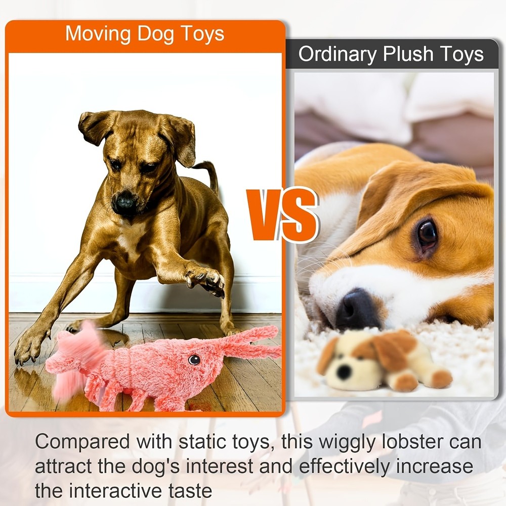 Electronic Gravity Jumping Shrimp Pet Toy