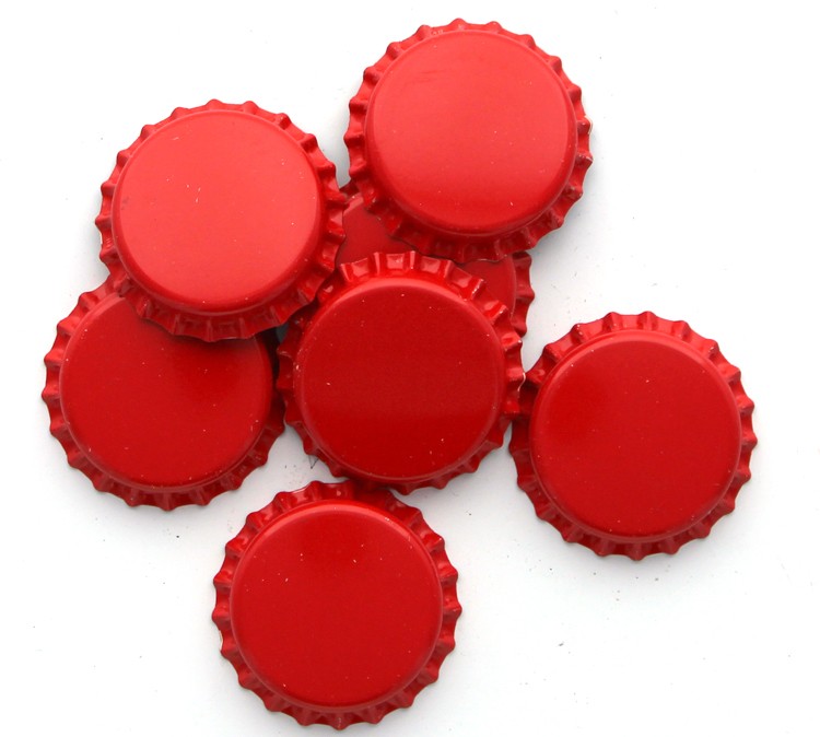 Red Beauty Bottle Capper With Red Oxygen Barrier Crown Caps, ...