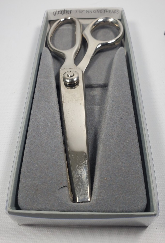 Gingher 7 1/2” Pinking Shear Scissors Italy