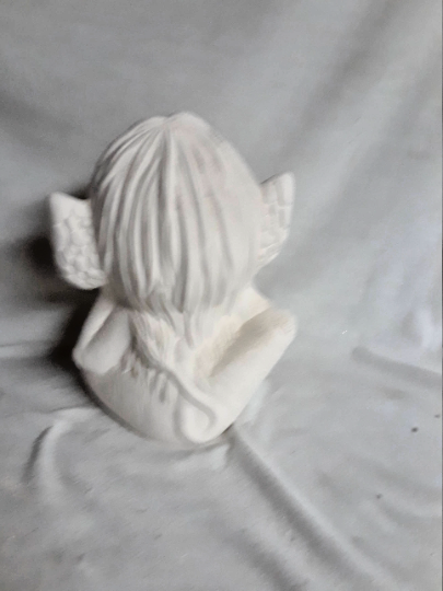 Ikki Troll 6" Tall Ready to Paint Ceramic Bisque