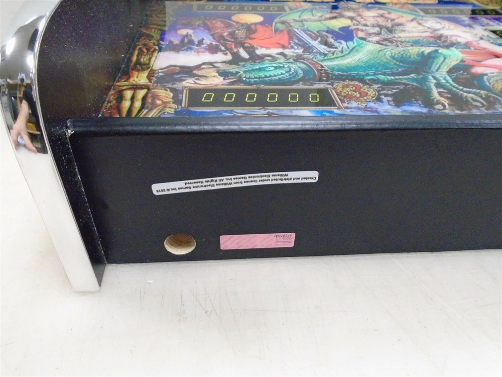 Bally Lost World Pinball Head LED Display light box
