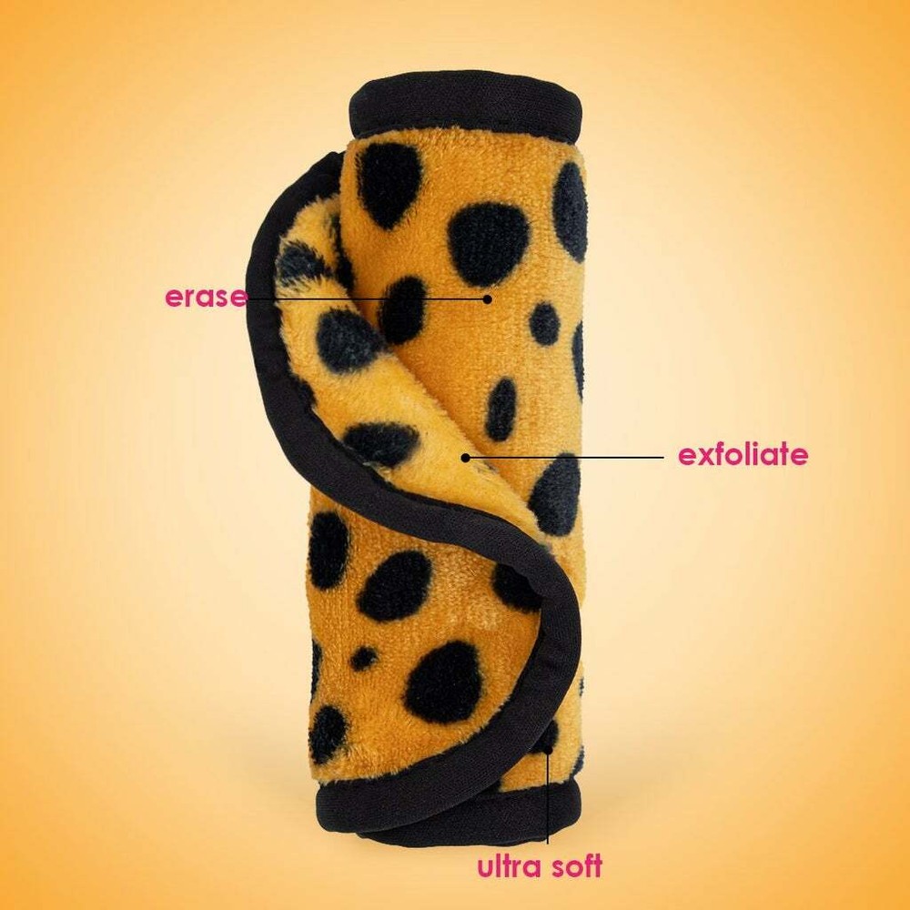 The Original MakeUp Eraser Full Size Cheetah Print Machine Washable
