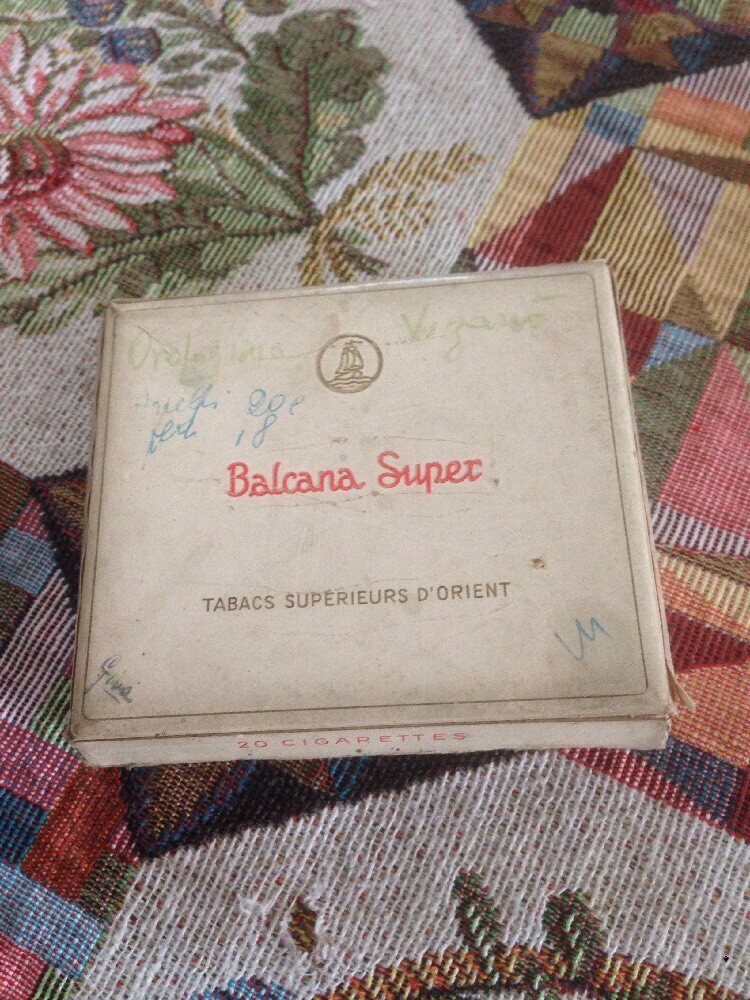 BALKAN SUPER Cigarette Box Maybe 50s/60s
