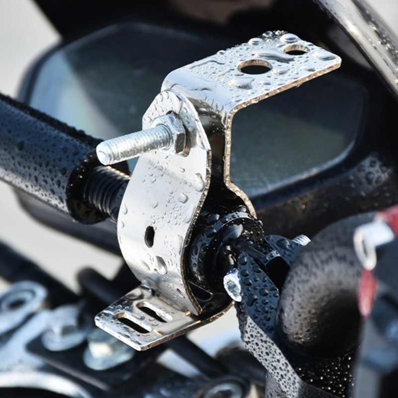 Long Lasting Motorcycle Handlebar Mount Providing Additional Installation Room