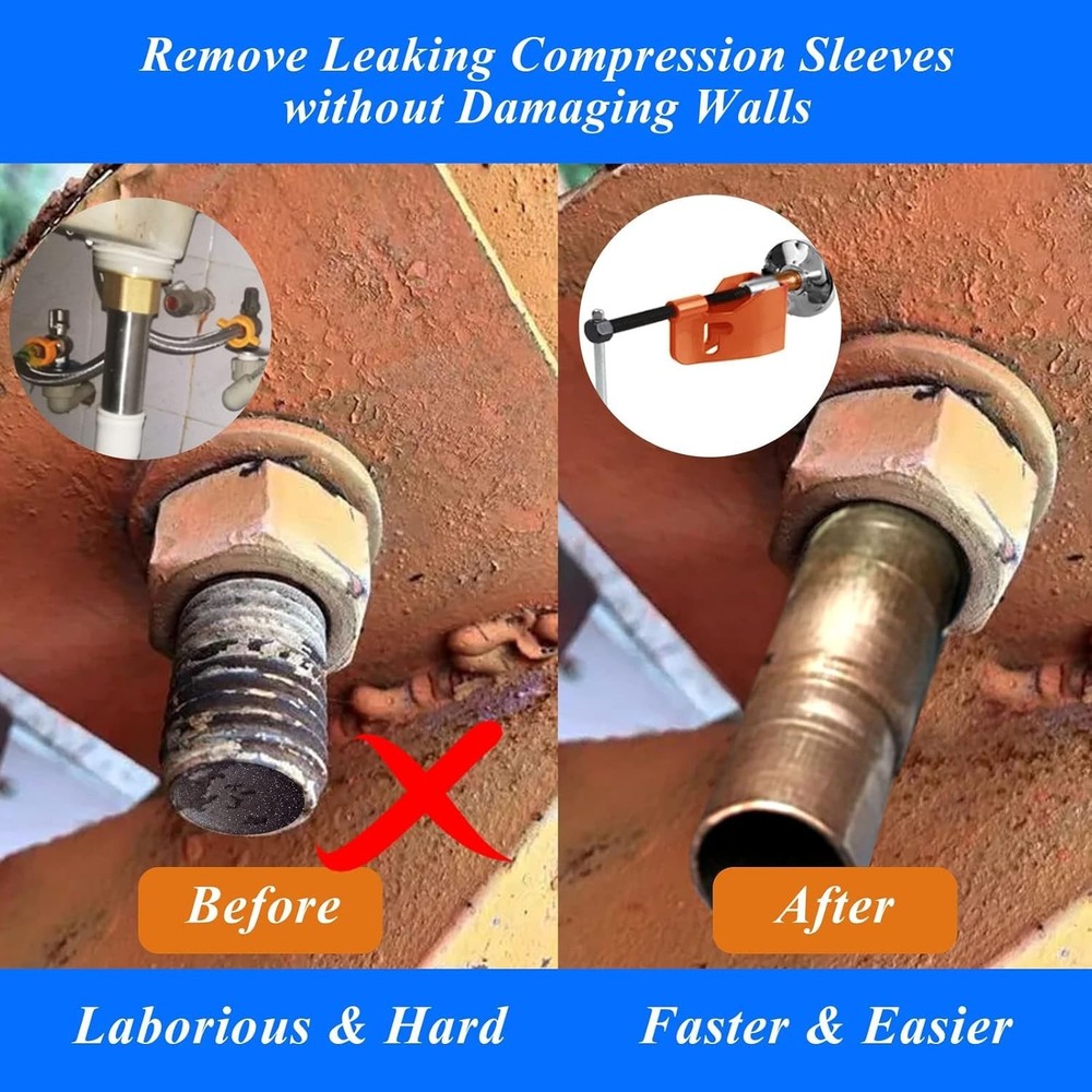 Compression Sleeve Puller Tool Remove Nut and Tube Ferrule 4661 - Ferrule Pul...