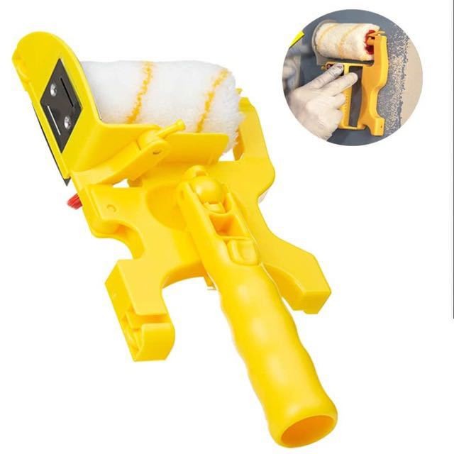 5PCS Multifunctional Clean-Cut Paint Edger Roller Brush Tool for Wall Ceiling