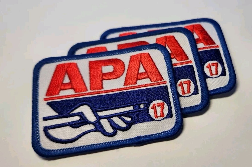 APA 2017 MEMBERSHIP PATCH AMERICAN POOLPLAYERS ASSN